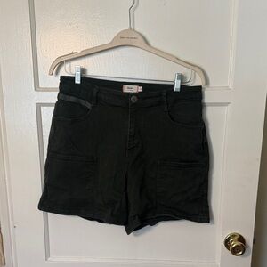 Women’s Black Cargo Shorts